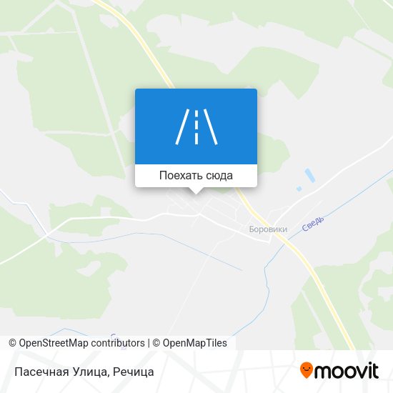 Карта Пасечная Улица