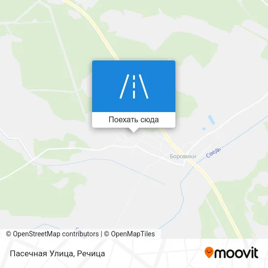 Карта Пасечная Улица