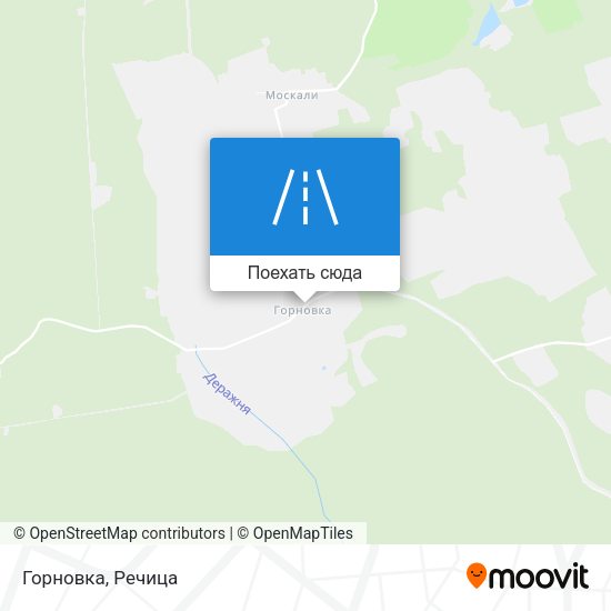 Карта Горновка