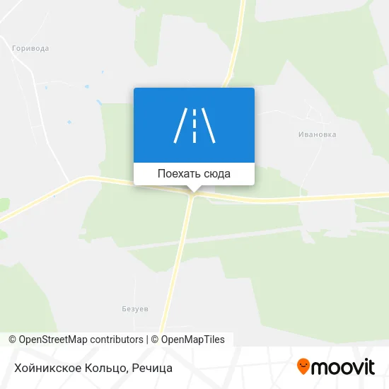 Карта Хойникское Кольцо