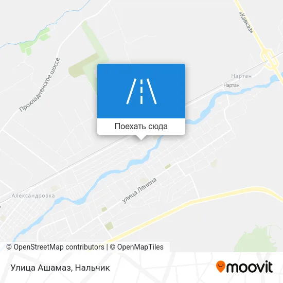Карта Улица Ашамаз