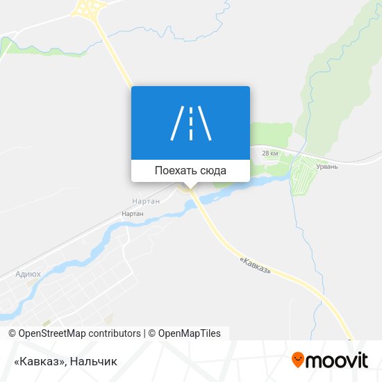 Карта «Кавказ»