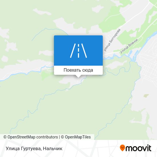 Карта Улица Гуртуева