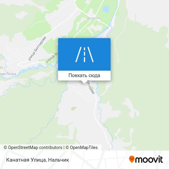 Карта Канатная Улица