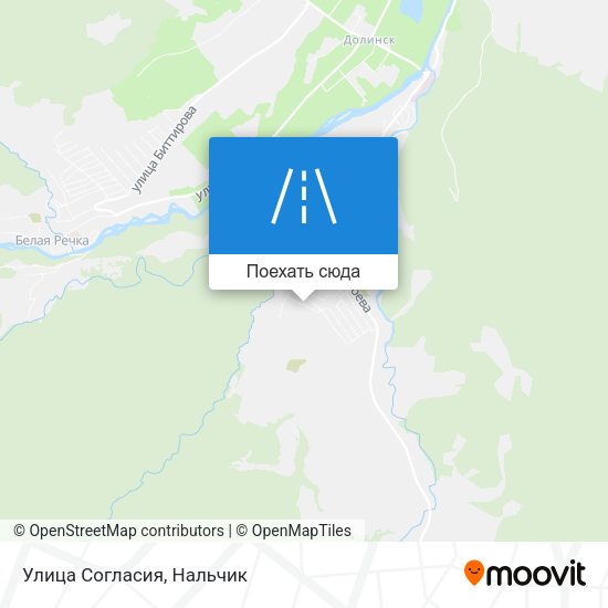 Карта Улица Согласия