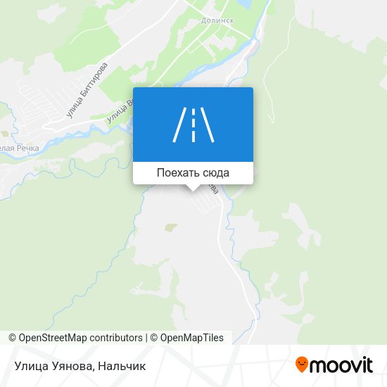Карта Улица Уянова