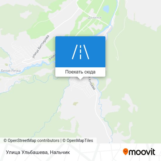 Карта Улица Ульбашева