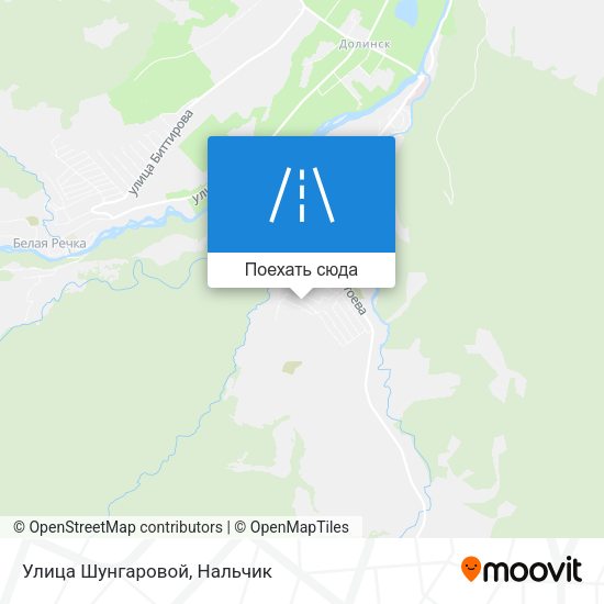 Карта Улица Шунгаровой