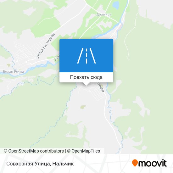 Карта Совхозная Улица