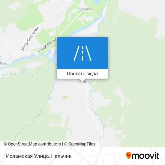 Карта Исламская Улица