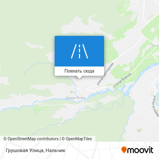 Карта Грушовая Улица