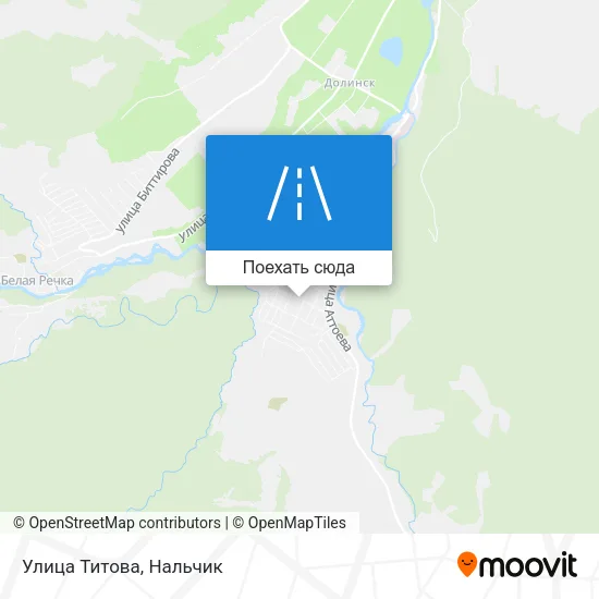 Карта Улица Титова
