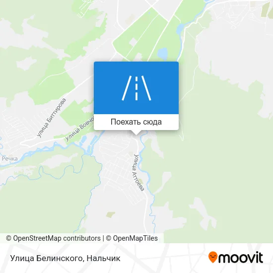 Карта Улица Белинского