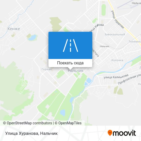 Карта Улица Хуранова