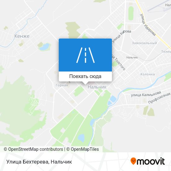 Карта Улица Бехтерева