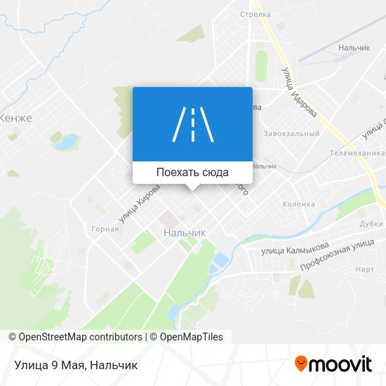 Карта Улица 9 Мая