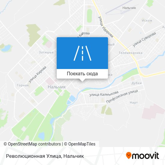 Карта Революционная Улица