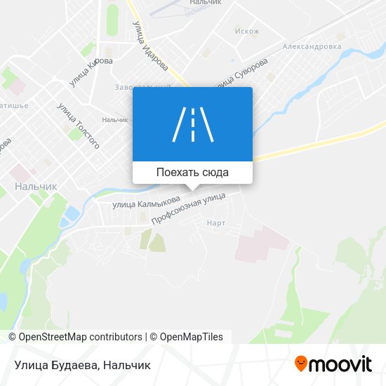 Карта Улица Будаева