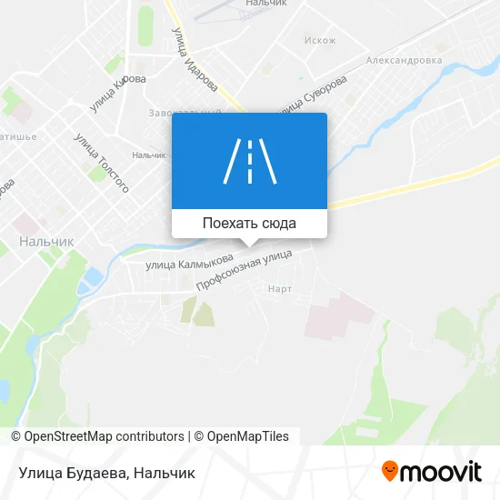 Карта Улица Будаева