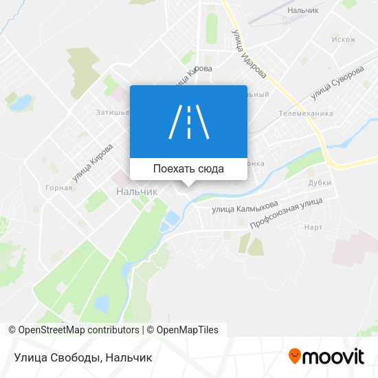 Карта Улица Свободы