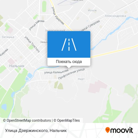 Карта Улица Дзержинского