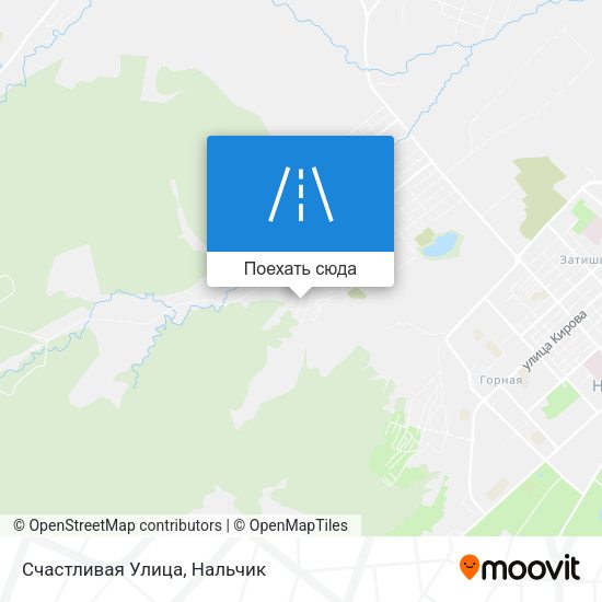 Карта Счастливая Улица