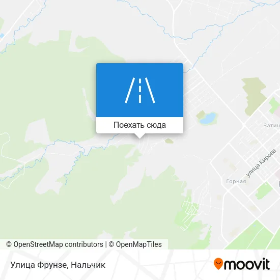 Карта Улица Фрунзе