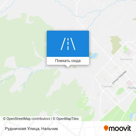 Карта Рудничная Улица