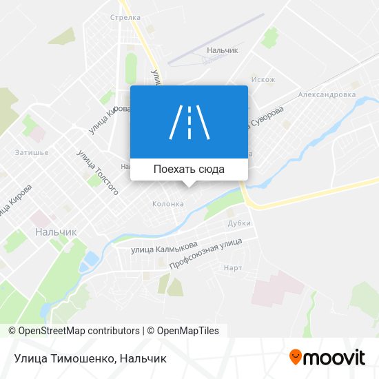 Карта Улица Тимошенко