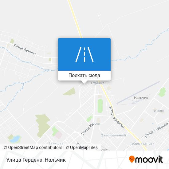 Карта Улица Герцена