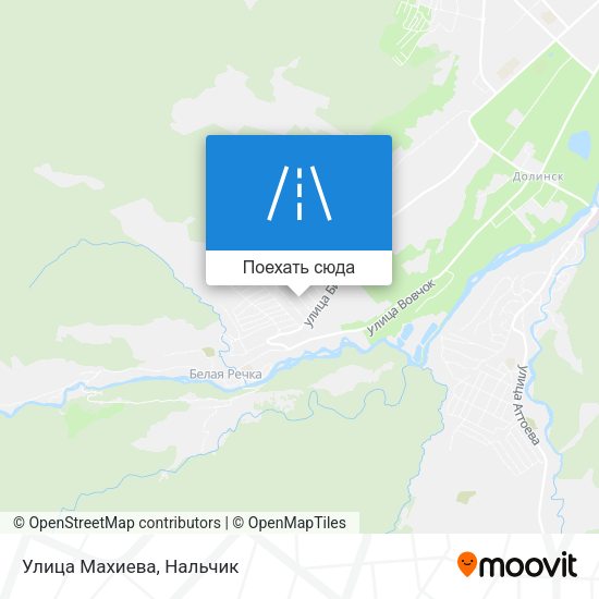 Карта Улица Махиева