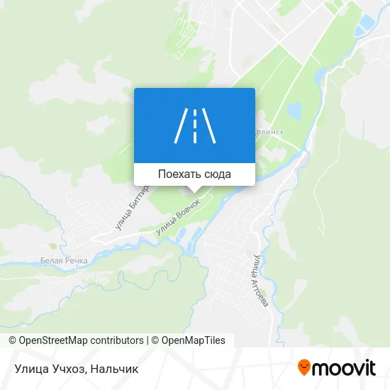 Карта Улица Учхоз