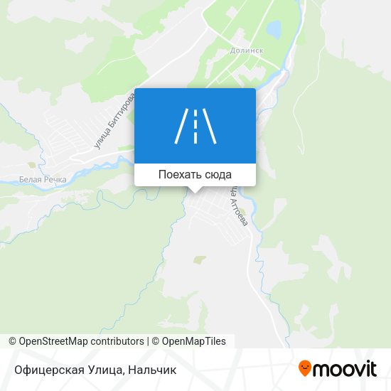 Карта Офицерская Улица