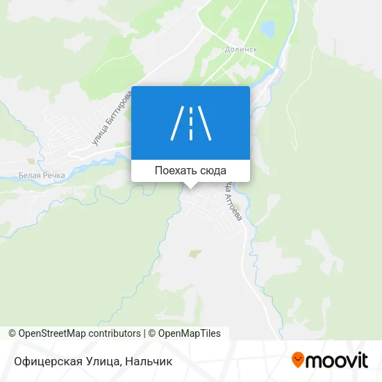 Карта Офицерская Улица