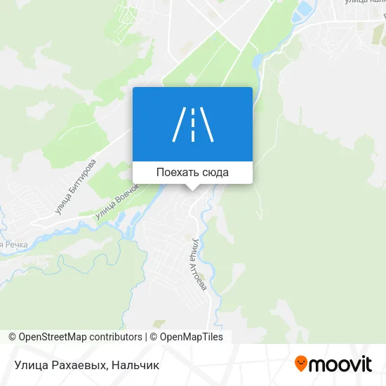Карта Улица Рахаевых