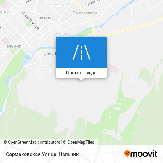 Карта Сармаковская Улица