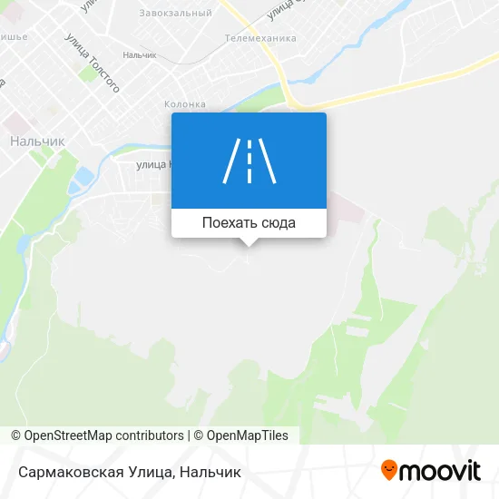 Карта Сармаковская Улица
