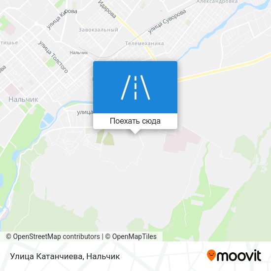Карта Улица Катанчиева