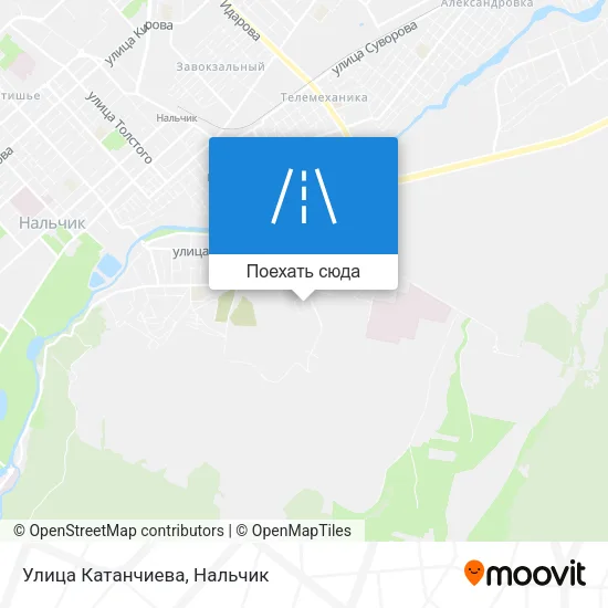 Карта Улица Катанчиева