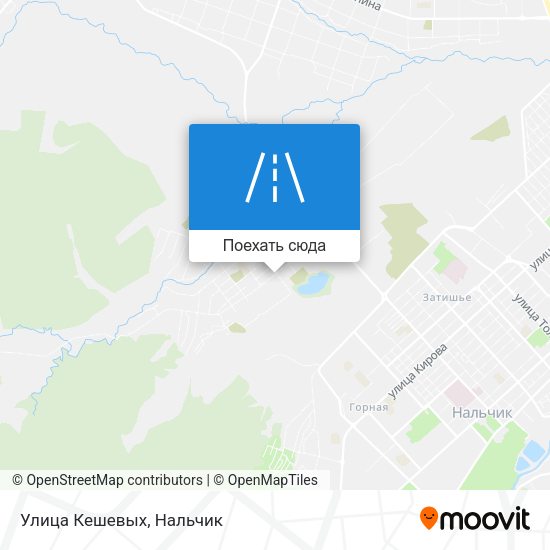 Карта Улица Кешевых