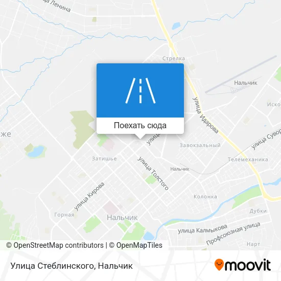 Карта Улица Стеблинского