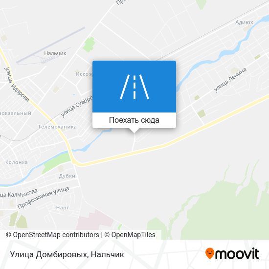Карта Улица Домбировых