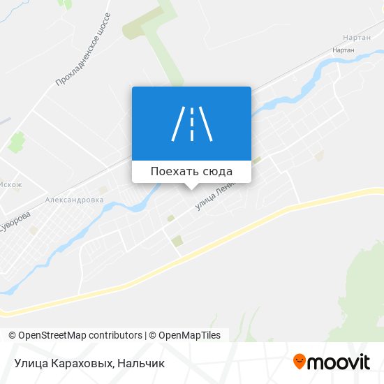 Карта Улица Караховых