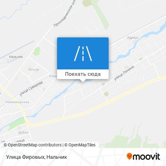 Карта Улица Фировых