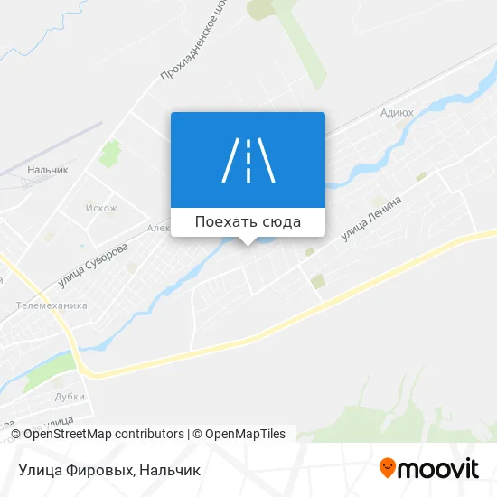 Карта Улица Фировых