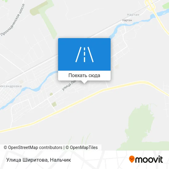 Карта Улица Ширитова
