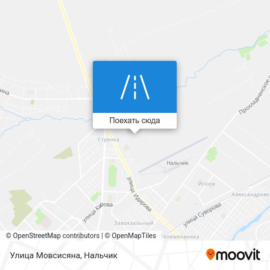 Карта Улица Мовсисяна