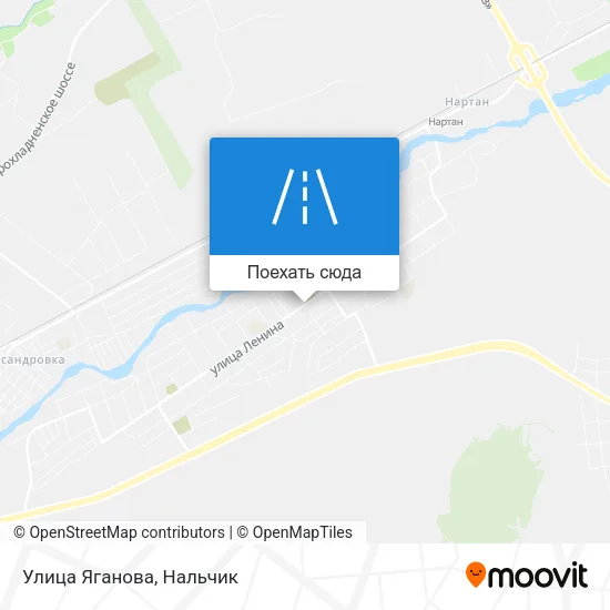 Карта Улица Яганова