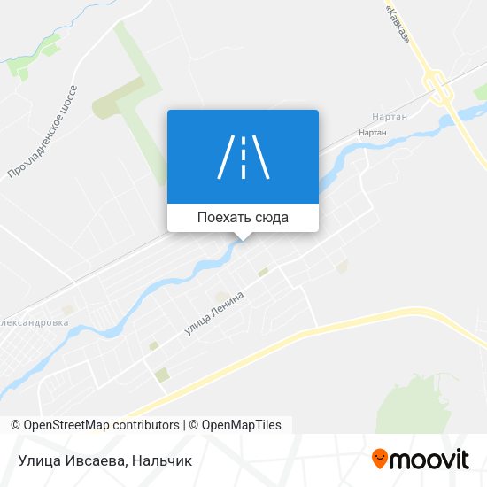 Карта Улица Ивсаева