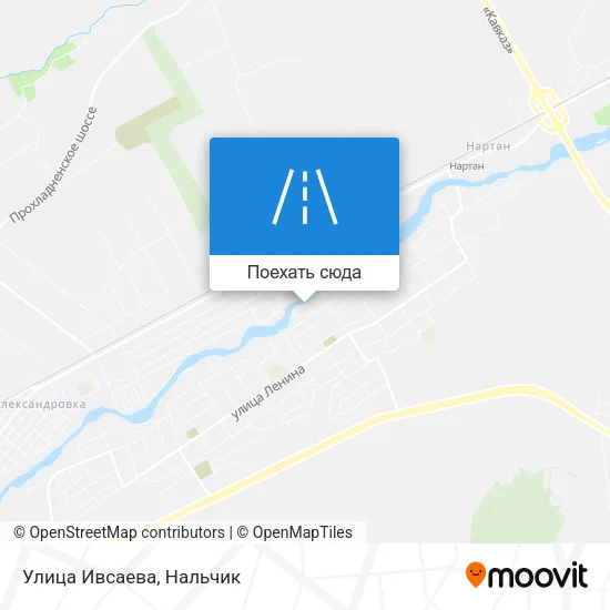 Карта Улица Ивсаева